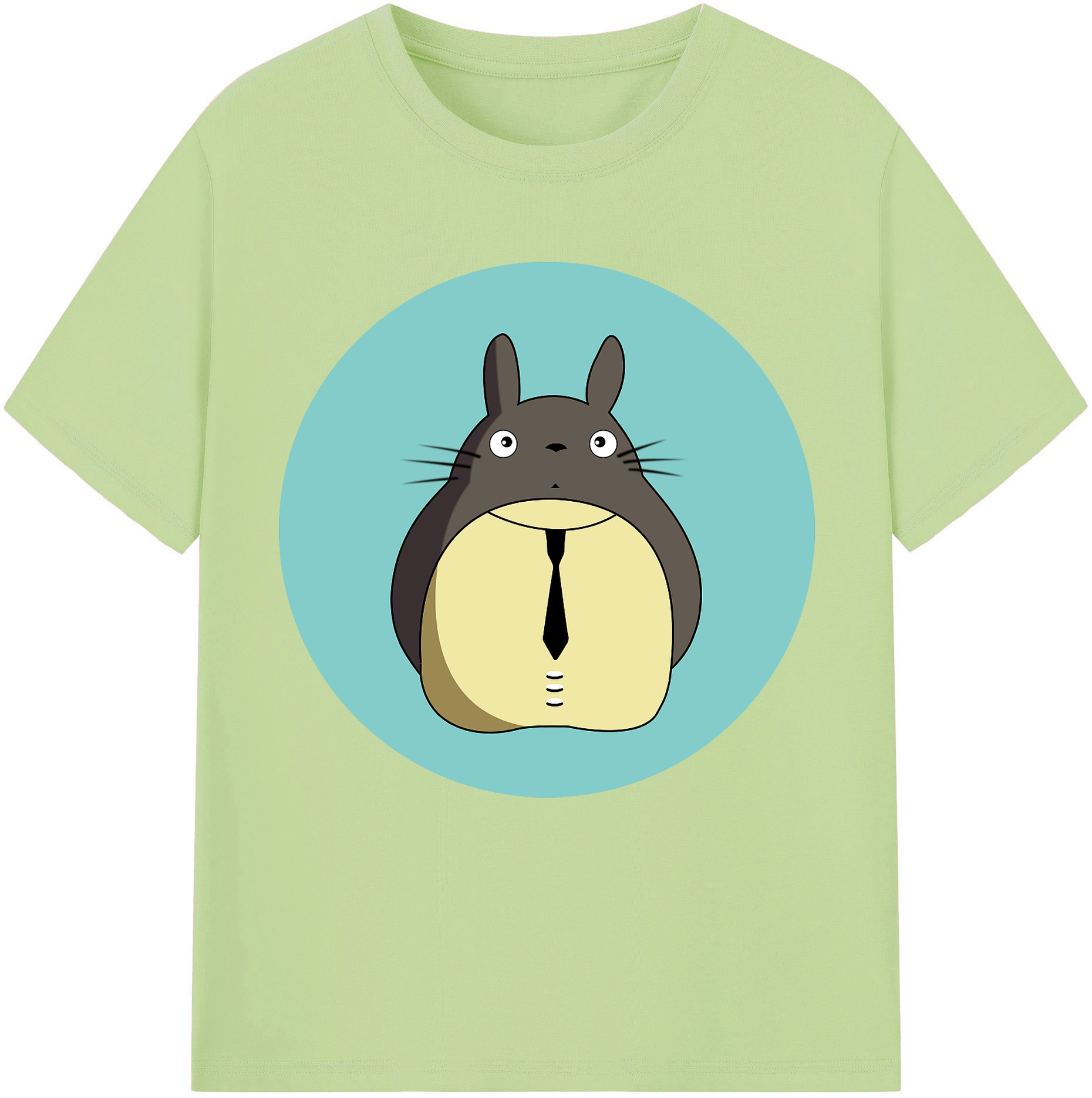 （画像用） となりのトトロ 草壁メイ 草壁サツキ My Neighbor Totoro Satsuki Kusakabe Mei Kusakabe 綿100％半袖Tシャツ（フロントプリント）